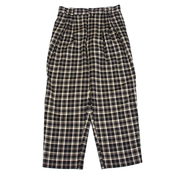 GIANNI VERSACE Wool Checker Jacket & Pants K-161793_012