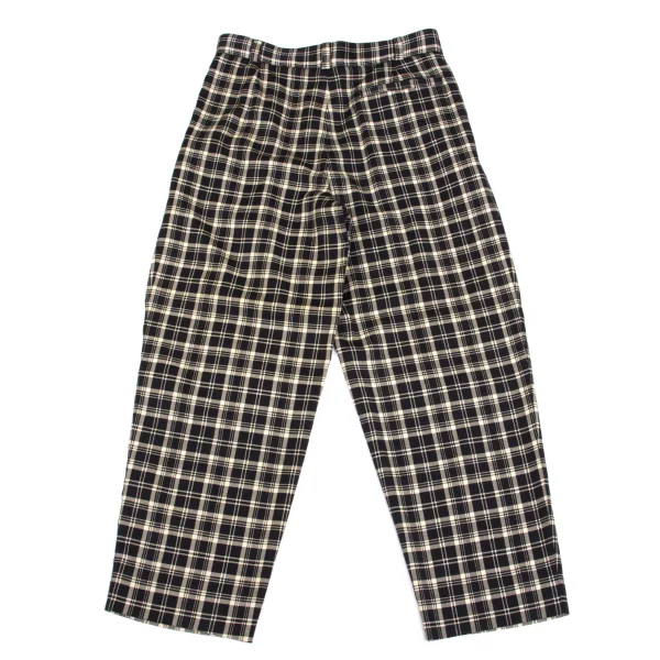 GIANNI VERSACE Wool Checker Jacket & Pants K-161793_018