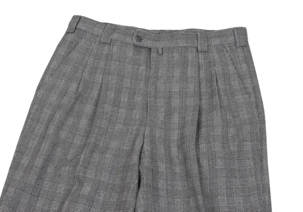 Unbranded Wool Glen Checker Pants K-161794_002