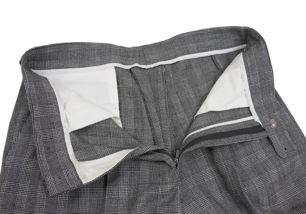 Unbranded Wool Glen Checker Pants K-161794_005