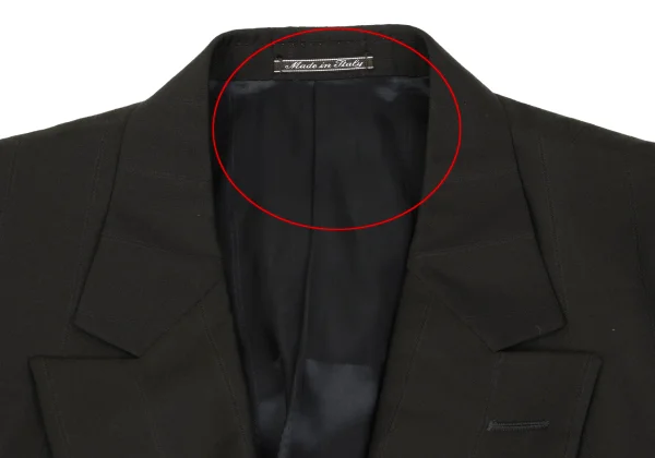 GIANNI VERSACE Wool Pinstripe Double Jacket K-161795_003