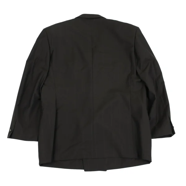 GIANNI VERSACE Wool Pinstripe Double Jacket K-161795_016