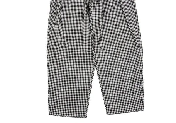 GIANNI VERSACE Wool Checked Two Tuck Pants K-161798_007