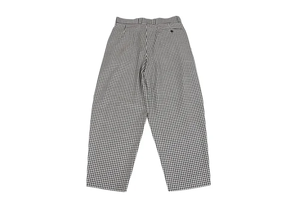 GIANNI VERSACE Wool Checked Two Tuck Pants K-161798_009