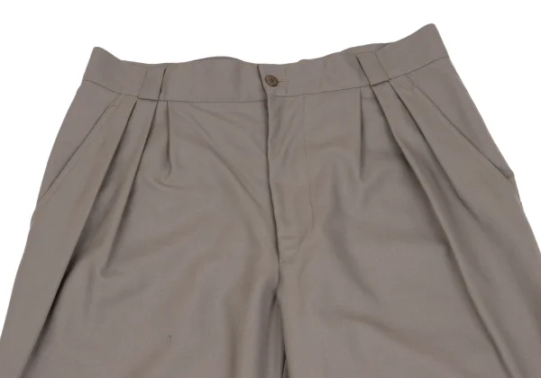 GIANNI VERSACE Wool Three Tuck Pants K-161799_004