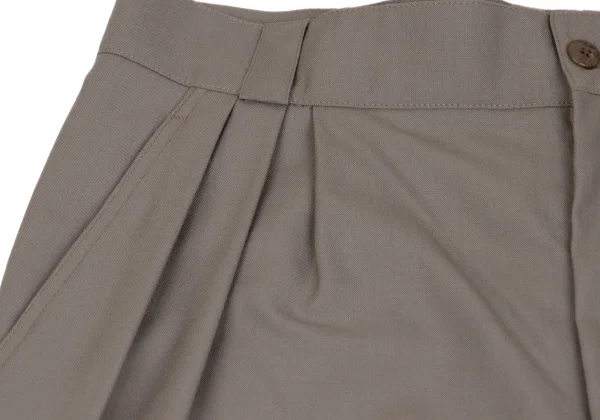 GIANNI VERSACE Wool Three Tuck Pants K-161799_006