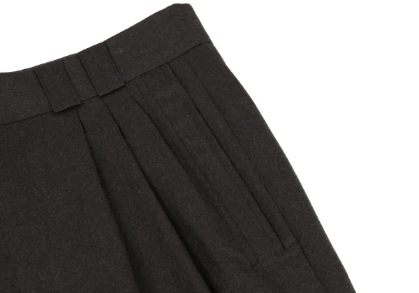 GIANNI VERSACE Wool Three Tuck Pants K-161800_004