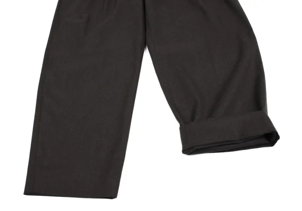 GIANNI VERSACE Wool Three Tuck Pants K-161800_008