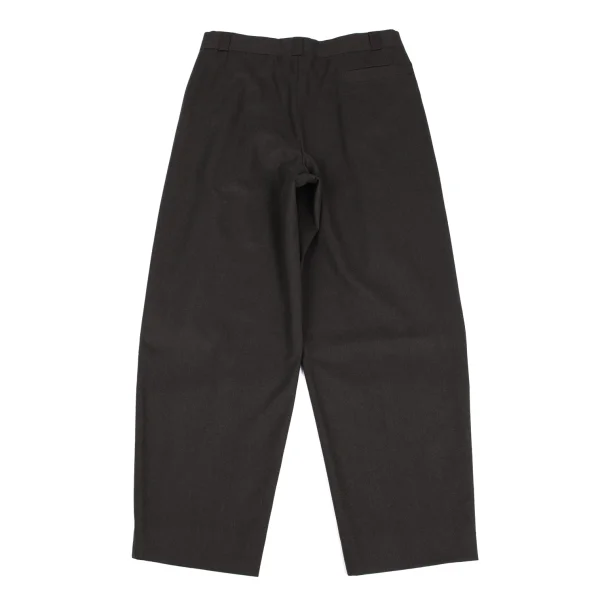 GIANNI VERSACE Wool Three Tuck Pants K-161800_009