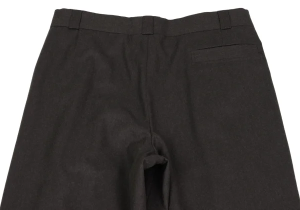 GIANNI VERSACE Wool Three Tuck Pants K-161800_010