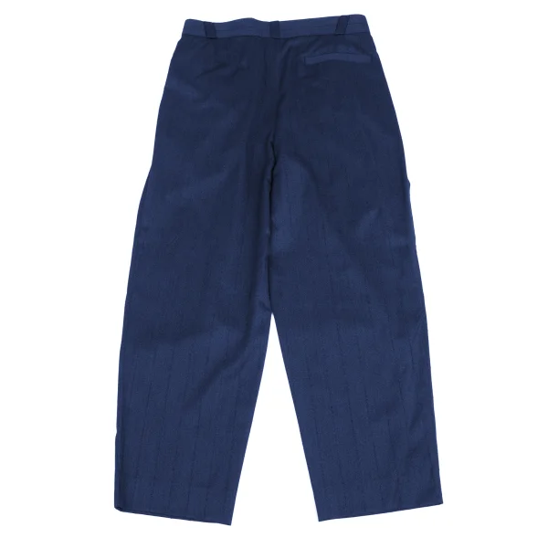 GIANNI VERSACE Striped Three Tuck Pants K-161801_010