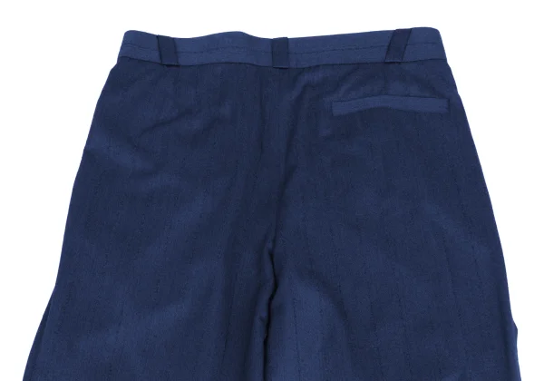 GIANNI VERSACE Striped Three Tuck Pants K-161801_011