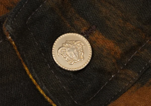 GIANNI VERSACE Leopard Print Work Pants K-161802_004