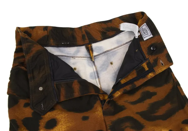GIANNI VERSACE Leopard Print Work Pants K-161802_006