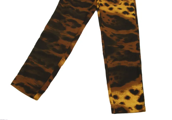 GIANNI VERSACE Leopard Print Work Pants K-161802_007