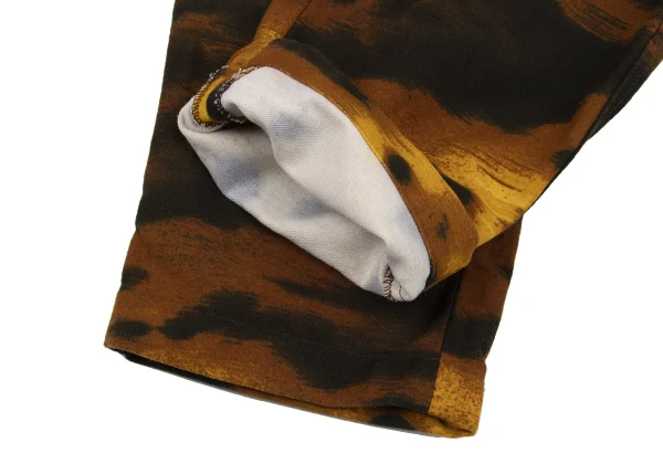 GIANNI VERSACE Leopard Print Work Pants K-161802_008