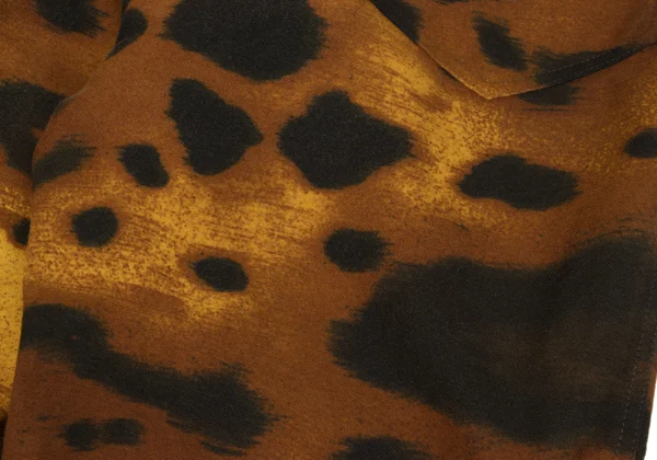 GIANNI VERSACE Leopard Print Work Pants K-161802_012