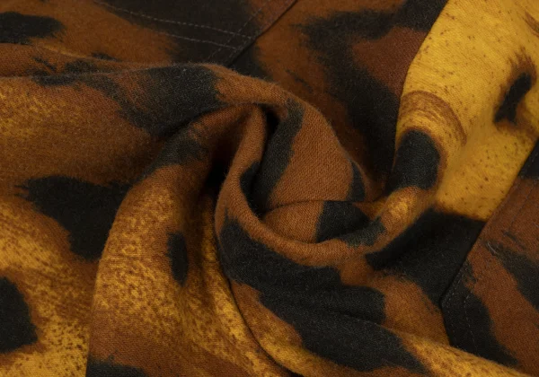 GIANNI VERSACE Leopard Print Work Pants K-161802_013