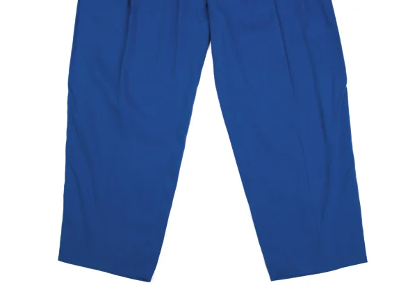 GIANNI VERSACE Silk Linen Three Tuck Pants K-161803_009