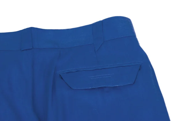 GIANNI VERSACE Silk Linen Three Tuck Pants K-161803_014