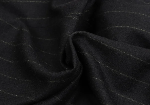 GIANNI VERSACE Wool Striped Three Tuck Pants K-161804_013