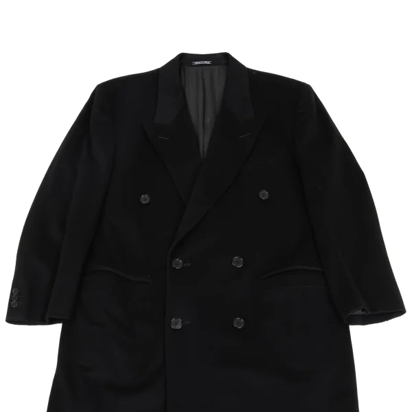 GIANNI VERSACE Cashmere Wool Long Double Coat K-161805_002