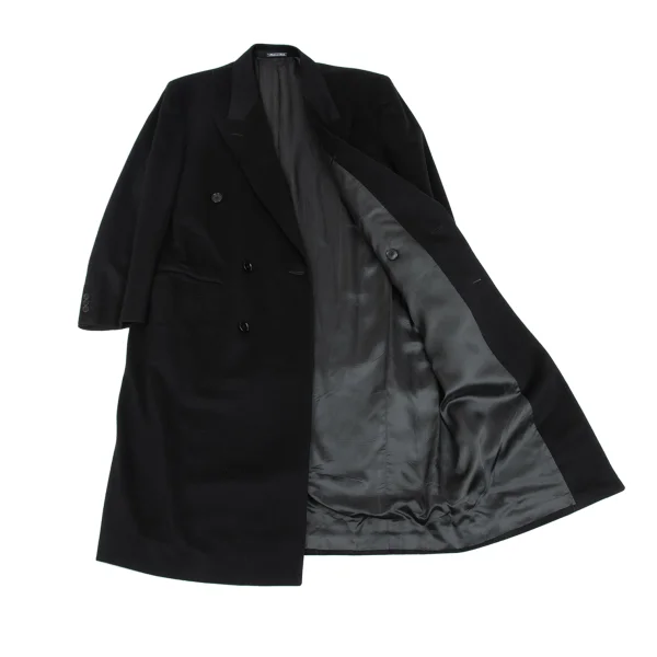 GIANNI VERSACE Cashmere Wool Long Double Coat K-161805_011