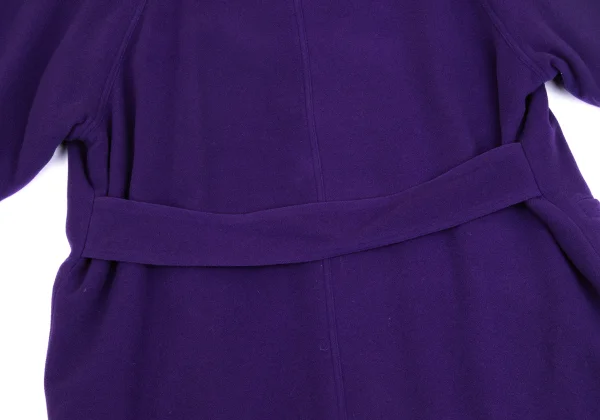 GIANNI VERSACE Cashmere Wool Lining Stitched Fur Collar Jacket K-161807_015