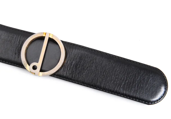 dunhill Logo Buckle Leather Belt K-161810_004