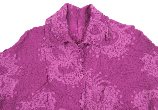 ISSEY MIYAKE me Cauliflower Cropped Shirt K-161812_003