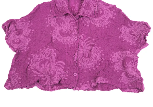 ISSEY MIYAKE me Cauliflower Cropped Shirt K-161812_006