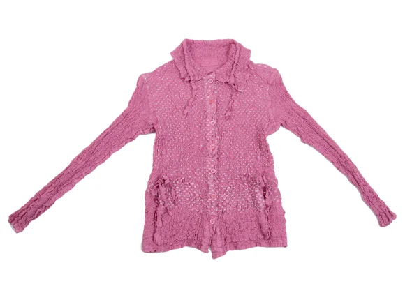 ISSEY MIYAKE me Dot Drawcord Design Cauliflower Shirt K-161813_002