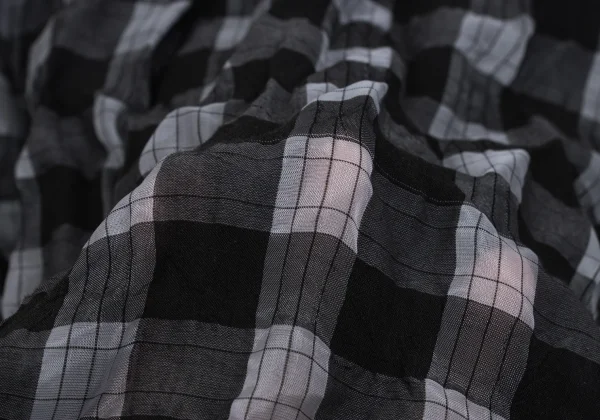 ISSEY MIYAKE me Cauliflower Check Long Shirt K-161816_014