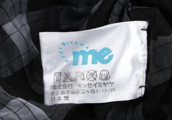 ISSEY MIYAKE me Cauliflower Check Long Shirt K-161816_017