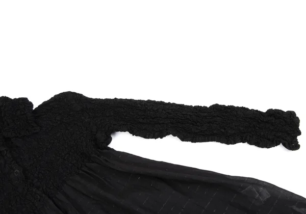 ISSEY MIYAKE me Lame Thread Cauliflower Switch Shirt K-161818_006