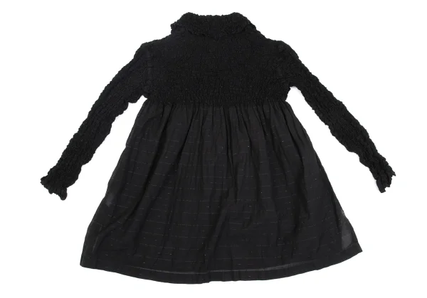 ISSEY MIYAKE me Lame Thread Cauliflower Switch Shirt K-161818_010