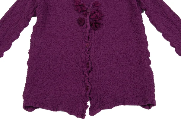 ISSEY MIYAKE me Floral Decoration Cauliflower Cardigan K-161820_008
