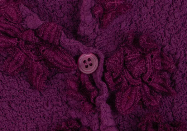 ISSEY MIYAKE me Floral Decoration Cauliflower Cardigan K-161820_009