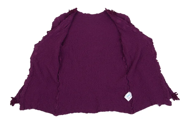 ISSEY MIYAKE me Floral Decoration Cauliflower Cardigan K-161820_010