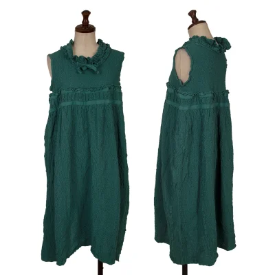 ISSEY MIYAKE me Neck Cord Cauliflower Sleeveless Dress