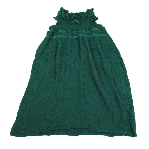 ISSEY MIYAKE me Neck Cord Cauliflower Sleeveless Dress K-161824_002