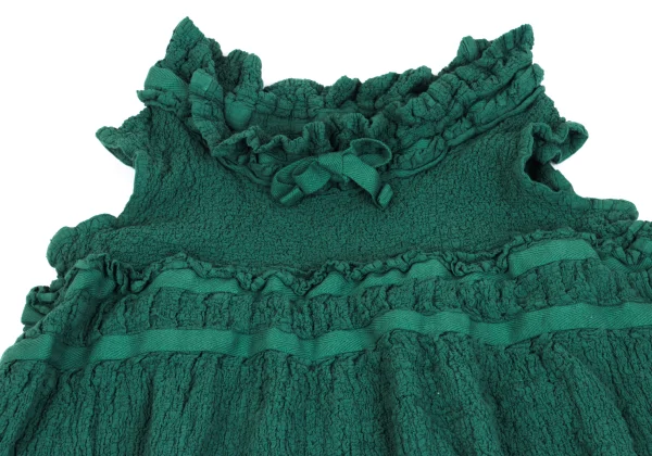 ISSEY MIYAKE me Neck Cord Cauliflower Sleeveless Dress K-161824_004