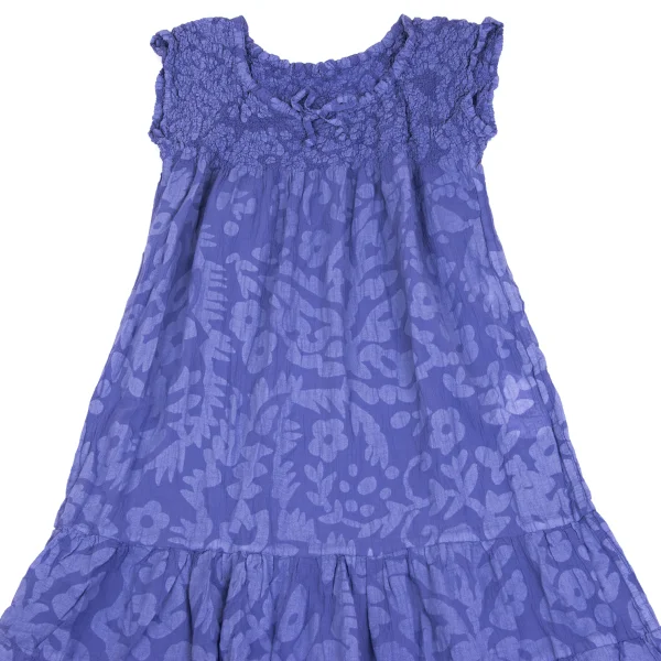 ISSEY MIYAKE me Floral Printed Cauliflower Dress K-161825_003