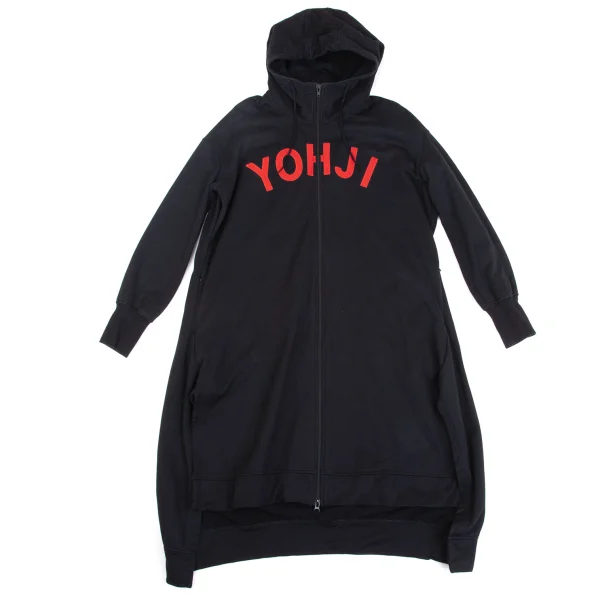 Y-3 Logo Patch Long Hoodie Black XS K-161826_001