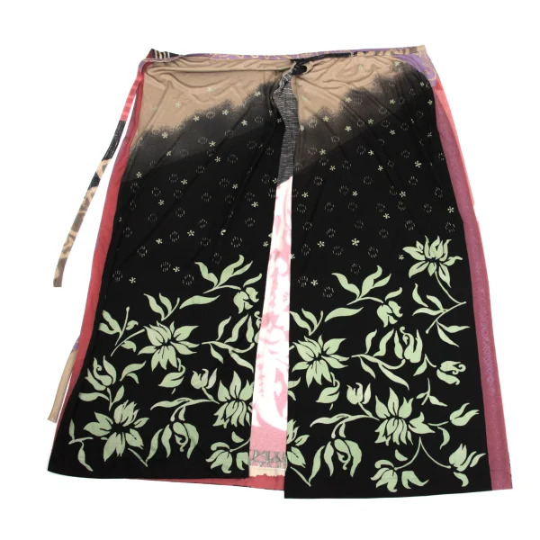 ETRO Graphic Printed Wrap Skirt K-161828_006