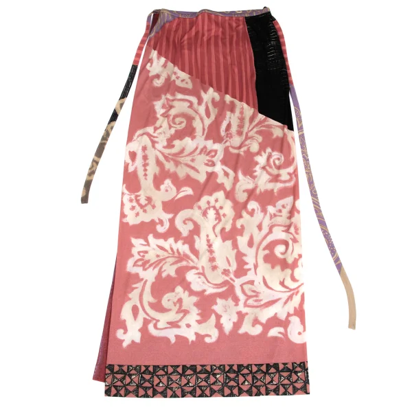 ETRO Graphic Printed Wrap Skirt K-161828_009