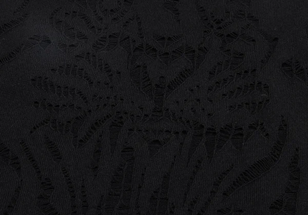 KRIZIA MAGLIA Lace Sleeveless Turtle Neck Knit Top K-161830_006