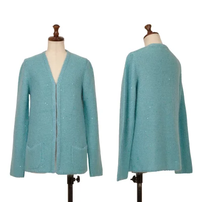 ICEBERG Sequins Lame Knit Cardigan