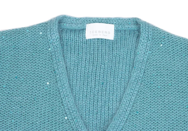 ICEBERG Sequins Lame Knit Cardigan K-161833_004
