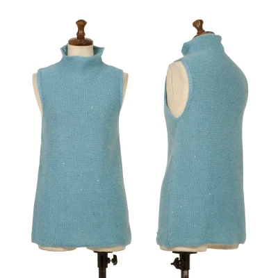 ICEBERG Sequins Lame Sleeveless Knit Top